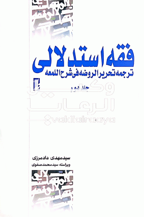 فقه استدلالی جلد دوم 